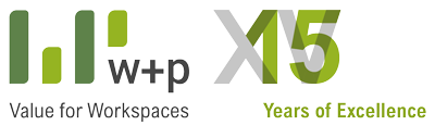 W+P Logo 15 Jahre Excellence